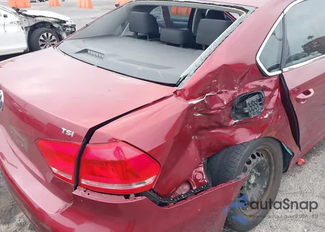 2015 Volkswagen Passat 1.8T S from USA, damaged, VIN 1VWAT7A38FC072338